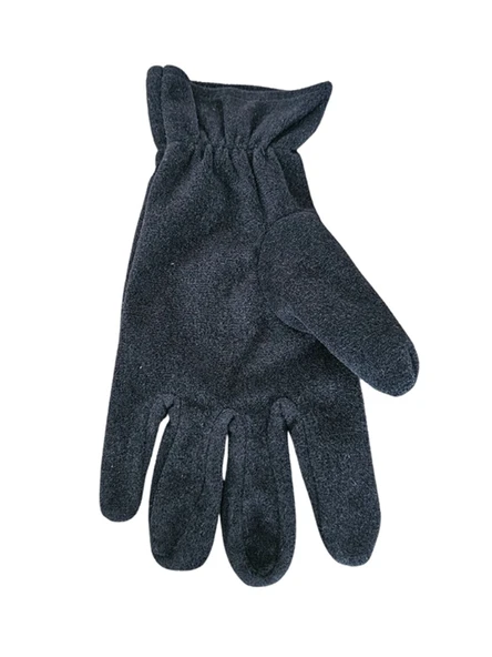 Çocuk Siyah Polar Eldiven - Resim 2