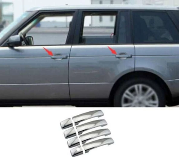 Land Rover Ranger Rover Sport 2013 Sonrası Kapı Kolu ABS (Plastik) Krom ürün görseli 1