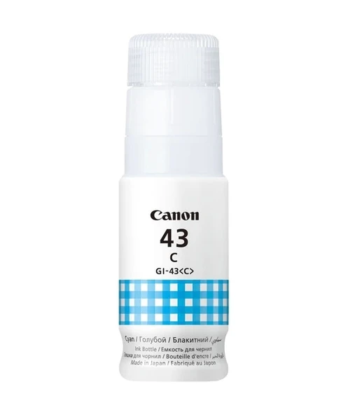 Canon INK GI-43 C EMB Cyan EMEA ürün görseli 1