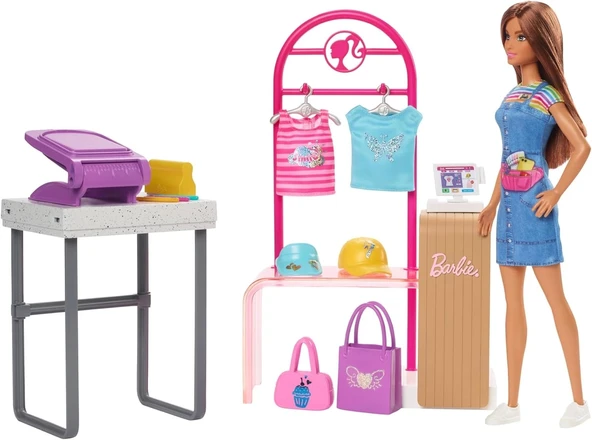 Barbie Tasarım Butiği HKT78 ürün görseli 1