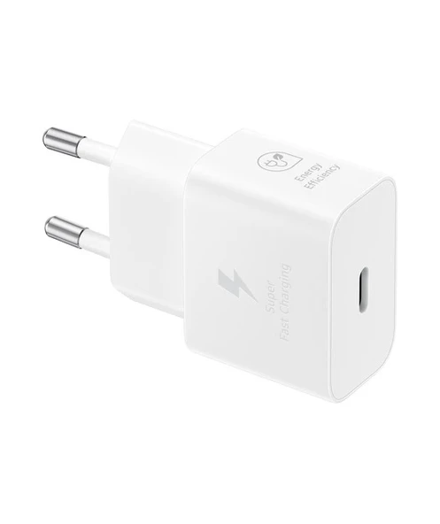 Samsung EP-T2510N Type C Hızlı Şarj Adaptörü (25W) - Beyaz ürün görseli 1
