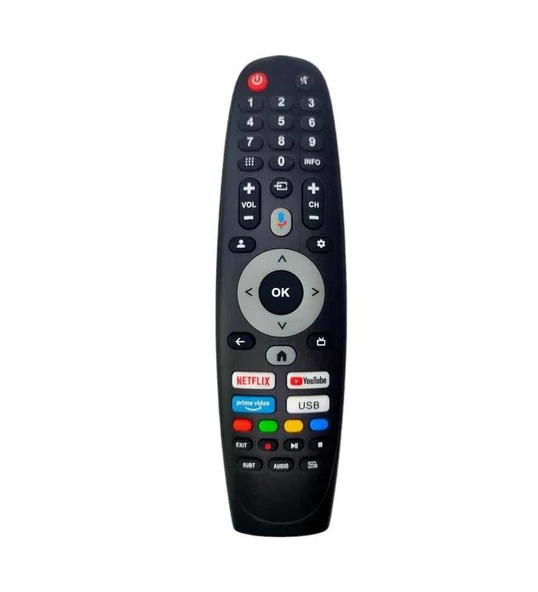 Weston 75WS3305  İle Uyumlu Mikrofonlu Smart Tv Kumanda ürün görseli 1