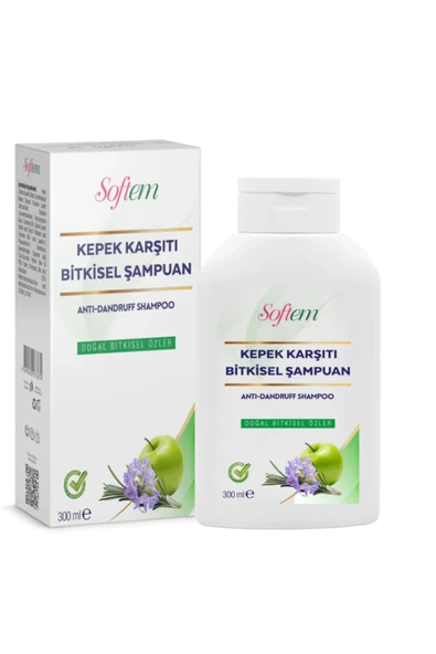 Softem Kepek Önleyici Bitkisel Şampuan ürün görseli 1