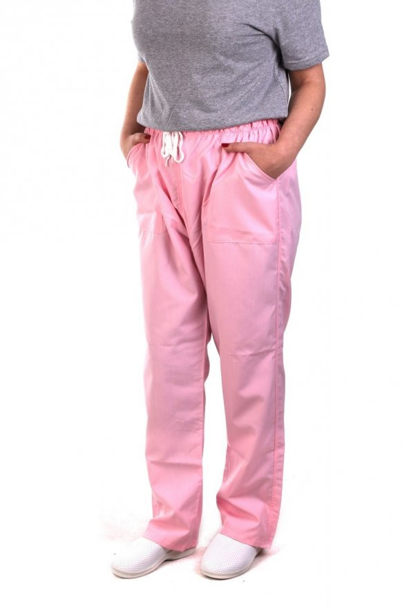 ESER - Alpaka Pantolon - Beli Lastikli - Pembe ürün görseli 1