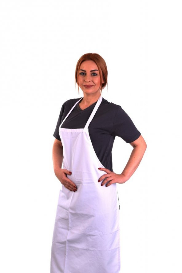 ESER - Alpaka Ön Önlük - Beyaz ürün görseli 1