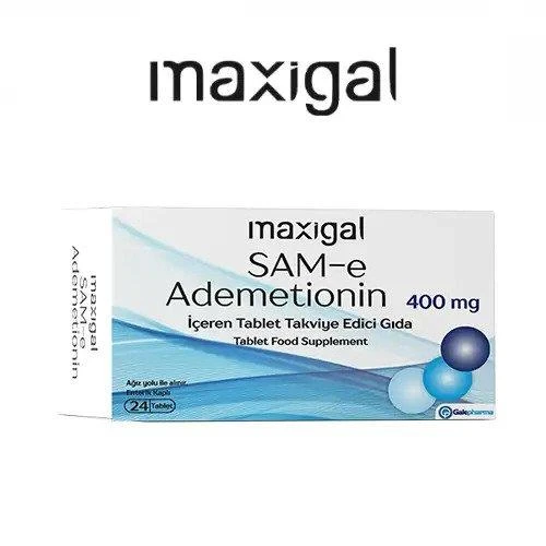 Maxigal Ademetionin 24 Tablet ürün görseli 1