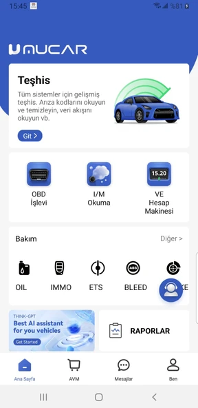 Launch Mucar Bt200 Araç Arıza Tespit Cihazı - Resim 4