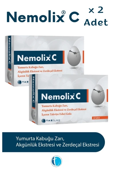 Nemolix C 30 Tablet x 2 Adet ürün görseli 1