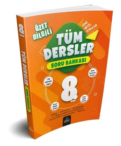 8. Sınıf Tüm Dersler Soru Bankası Element Yayınları ürün görseli 1