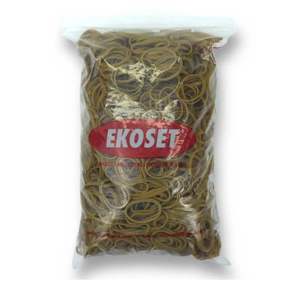 Ekoset 50x3mm Kauçuk Paket Ambalaj Lastiği 1Kg ürün görseli 1