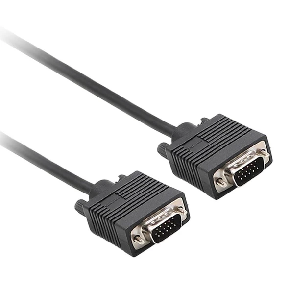 Philips SWV6139H/93 Siyah 3+6 Erkek-Erkek 15 Pin 10 Metre Vga Kablo Pc Bilgisayar Monitör Görüntü Kablosu ürün görseli 1