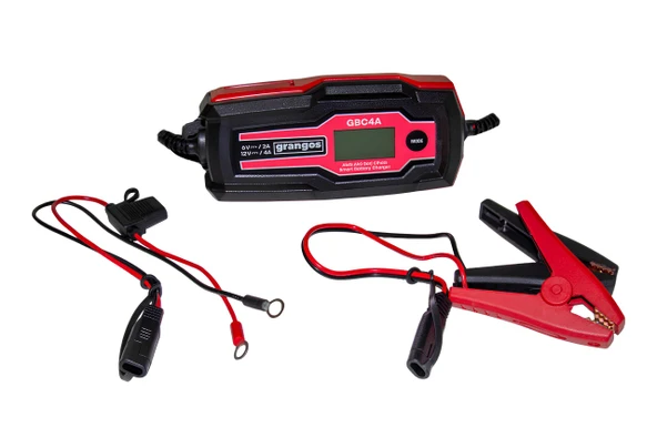 Grangos GBC4A 6V/12V 70Ah Akıllı Dijital Akü Şarj ve Bakım Cihazı ürün görseli 1