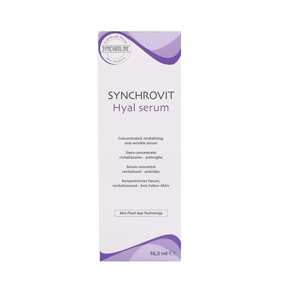 Synchroline Synchrovit Hyal Canlandırıcı Serum 16,5ml ürün görseli 1