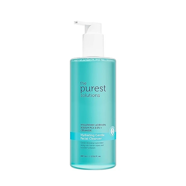 The Purest Solitions Kuru ve Karma Ciltler İçin Hydrating Nazik Yüz Temizleyici 400ml ürün görseli 1
