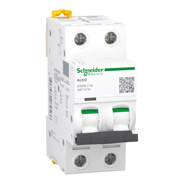 Schneider 2X16 Amper Otomatik Sigorta A9f74216 ürün görseli 1