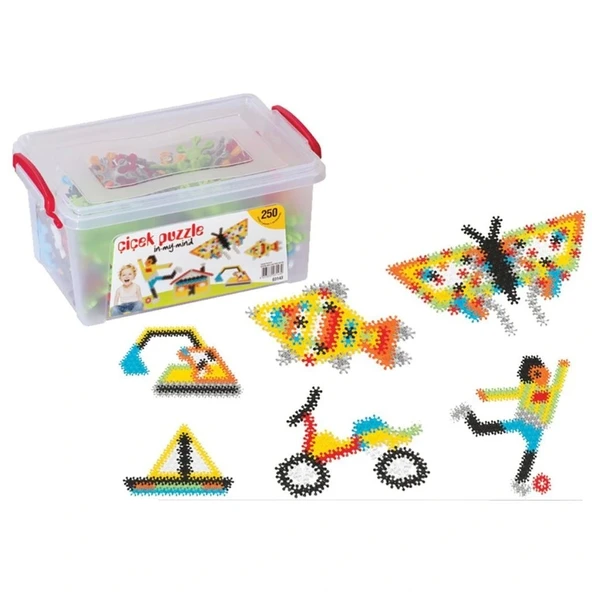 03143 ÇİÇEK PUZZLE KÜÇÜK BOX 250 PARÇA ürün görseli 1