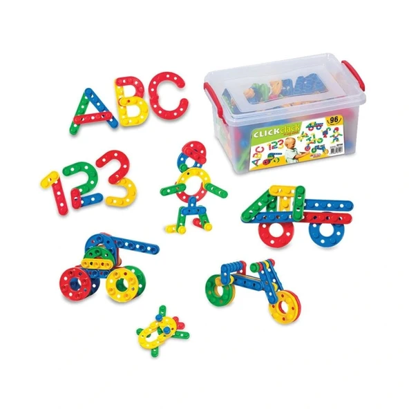 Nessiworld 03144 Click Clack Puzzle -Dede - Resim 2