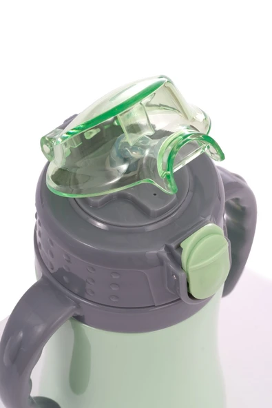 Penguen-3048 Yeşil Çocuk Termosu - 280 Ml - Resim 5