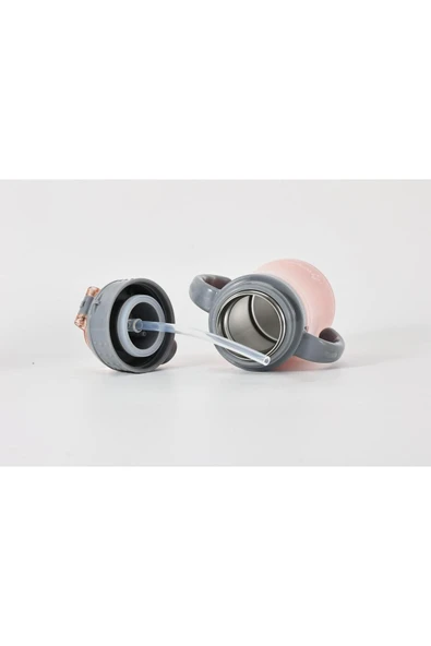 Penguen-3048 Pembe Çocuk Termosu - 280 Ml - Resim 4