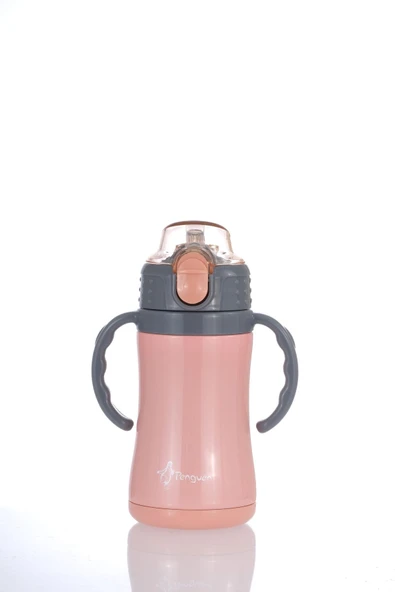 Penguen-3048 Pembe Çocuk Termosu - 280 Ml ürün görseli 1
