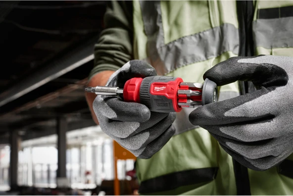 Milwaukee Multi Uç Kompakt Tornavida 8 Parça 4932492807 - Resim 5
