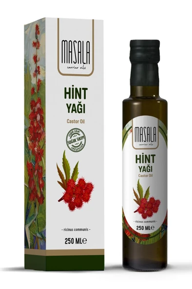 Soğuk Pres Hint Yağı 250 ml – Saf ve Katkısız, Hekzan İçermez(Castor Oil) ürün görseli 1