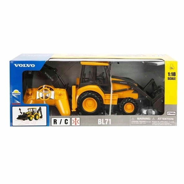 Nessiworld 87913 1:18 Uzaktan Kumandalı Volvo Kepçe -Sunman ürün görseli 1