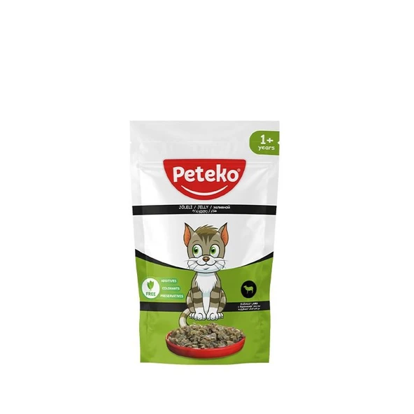 Peteko Pouch Jelly Kuzulu Kedi Konserve 85 Gr ürün görseli 1