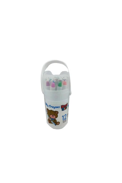 Kraf Kıds Pastel Boya Sılky Crayon 12 Lı Kk500 ürün görseli 1