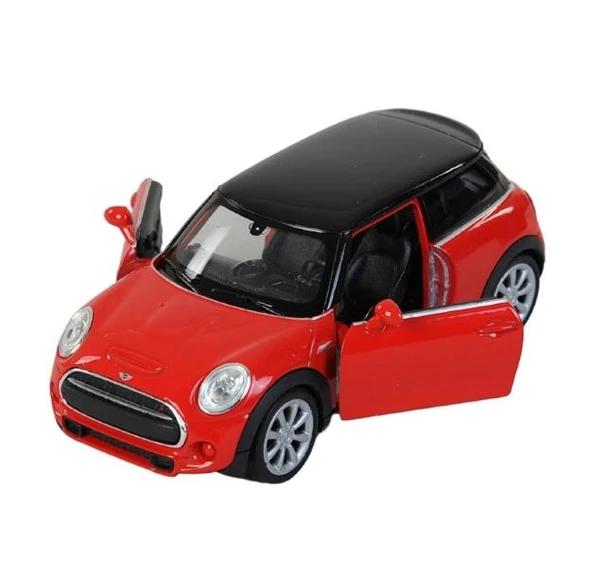 Oyuncak Metal Model Araba 1/36 Çek Bırak Kımızı Mini Cooper ürün görseli 1