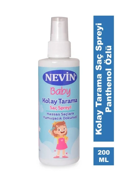 Nevin Kolay Tarama Saç Spreyi Panthenol Özlü 200ml ürün görseli 1