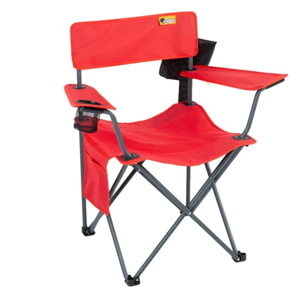 Funky Chairs Camper Katlanabilir Kamp Piknik Sandalyesi Kırmızı ürün görseli 1