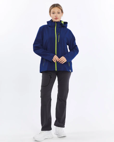 Mapamyumco Windbreaker Kadın Ceket-LACİVERT - Resim 2
