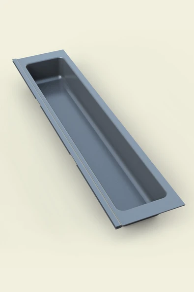 Mutfak Çekmece Içi Kaşıklık, Antrasit Tek Bölmeli Modül 11Cm X 48Cm ürün görseli 1