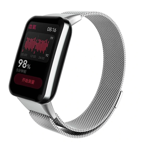 Xiaomi Mi Band 7 Pro Uyumlu -01 Metal Kordon ürün görseli 1