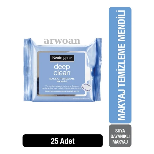 Neutrogena Makyaj Temizleme Mendili 25'li - Resim 2
