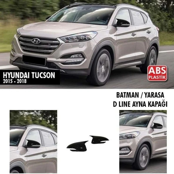 Hyundai Tucson Batman Ayna Kapağı (2015-2018) ürün görseli 1