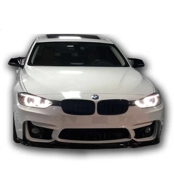 Bmw F30 - F80 M3 Vortsteiner Ön Lip (Taiwan Tampon Uyumlu) Piano Black ürün görseli 1