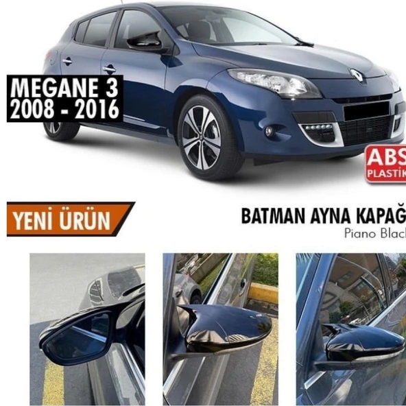 Renault Megane 3 Batman Ayna Kapağı ürün görseli 1