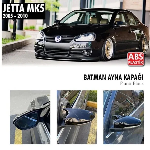 Volkswagen Jetta Mk5 Batman Ayna Kapağı (2005-2010) ürün görseli 1
