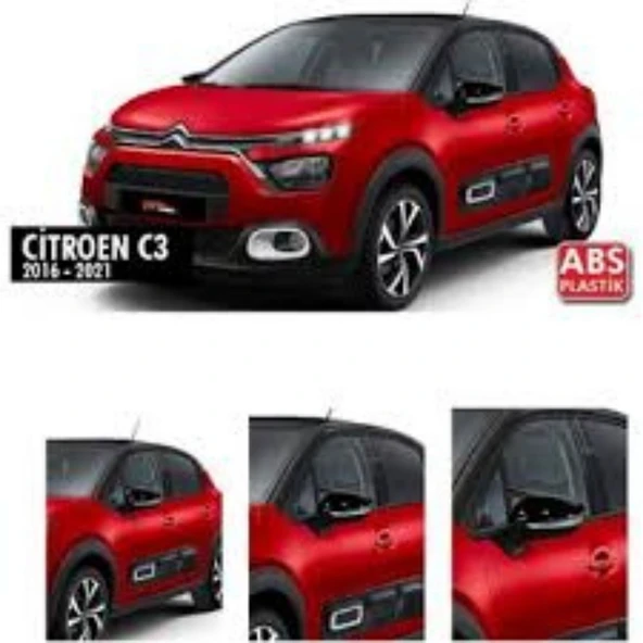 Citreon C3 Batman Ayna Kapağı (2016-2021) ürün görseli 1