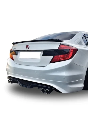 Honda Civic Fb7 Custom Difüzör Arka Ek (Plastik) ürün görseli 1