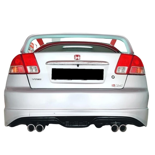 Honda Civic Vtec 2 Makyajsız Custom Arka Ek (Plastik) ürün görseli 1