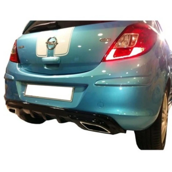 Opel Corsa D Egzoz Görünümlü Difüzör (Plastik) ürün görseli 1