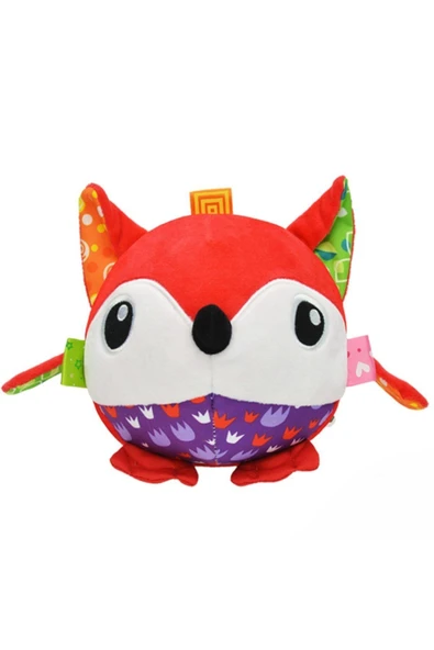 SOZZY TOYS Çıngıraklı Topum 3 Boyutlu Tilki Figürü (SZY171) ürün görseli 1