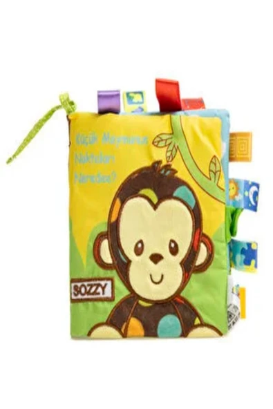 SOZZY TOYS SozzyToys Nakışlı Hikaye Kitabı- Maymun ürün görseli 1