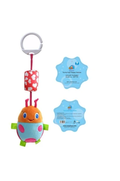 SOZZY TOYS Çıngıraklı Salıncaklı Kurbağam (SZY133) ürün görseli 1