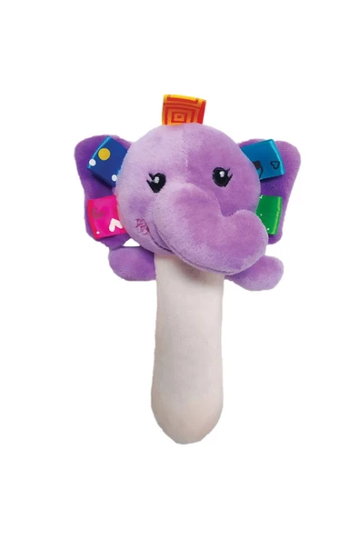 SOZZY TOYS Çıngıraklı Sık Sık Fil Szy160 - Sıkmalı Oyuncak ürün görseli 1