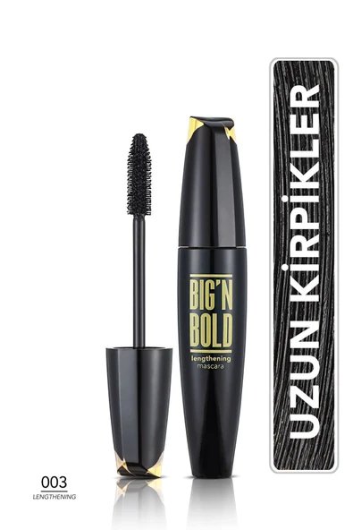Uzun ve Hacimli Görünüm Veren Maskara - Big N Bold Mascara - 003 - 8682536040426 ürün görseli 1