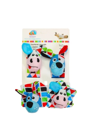 SOZZY Toys Çıngıraklı Çorap Ve Bileklik Seti - Szy120 ürün görseli 1
